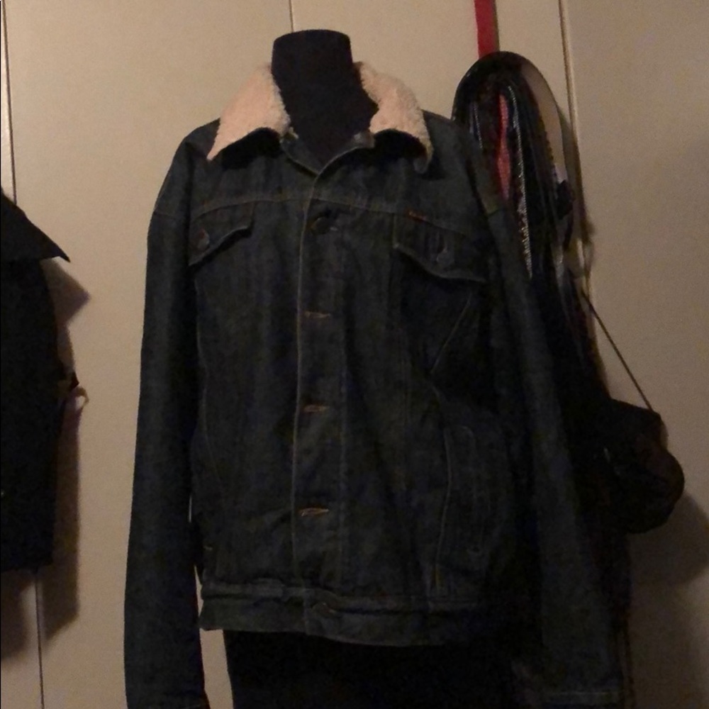 YLS Jean Sherpa Jean jacket